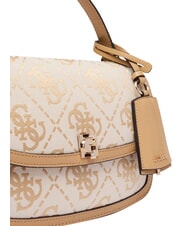 GUESS AUDREY                                   Borsa a mano, con tracolla beige logo - Borse Donna - 5