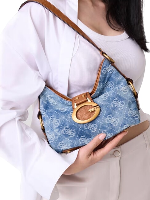 CAMDEN                                   Borsa a spalla, regolabile denim logo - Borse Donna