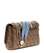 GUESS NOELLE 2                                 Borsa a tracolla, doppio manico latte logo/light blu - Borse Donna - 3