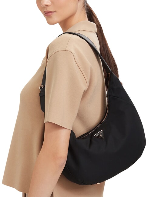 ECO GEMMA                                Borsa a spalla, regolabile NERO - Borse Donna