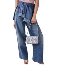 GUESS RUBY Borsa mini, a spalla denim logo - Borse Donna - 2