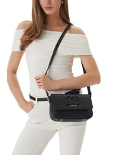 GUESS ISOLA                                    Borsa mini a tracolla, doppia portabilit&agrave; NERO - Borse Donna - 2