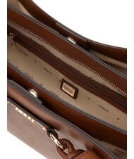 GUESS CAMELIA 3                                Borsa shopping a spalla COGNAC - Borse Donna - 3