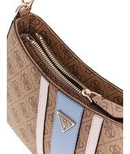 GUESS NOELLE 2                                 Borsa a spalla, regolabile latte logo/light blu - Borse Donna - 5