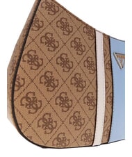 GUESS NOELLE 2                                 Borsa a spalla, regolabile latte logo/light blu - Borse Donna - 6