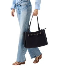 GUESS CAMELIA 3                                Borsa shopping a spalla NERO - Borse Donna - 2