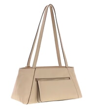GUESS DEVON Borsa a spalla light taupe - Borse Donna - 3