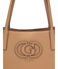 GUESS ISOLA                                    Borsa shopping a spalla BEIGE - Borse Donna - 5
