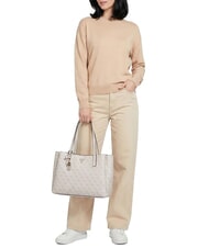 GUESS NOELLE 2 4G Borsa a spalla bone logo - Borse Donna - 2