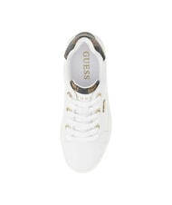 GUESS ROAZY Sneakers con zeppa 7,5 cm white - Scarpe Donna - 4