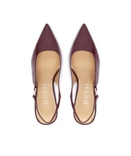 GUESS NASHILY D&eacute;collet&eacute; tacco 8,5  ROSSO - Scarpe Donna - 4