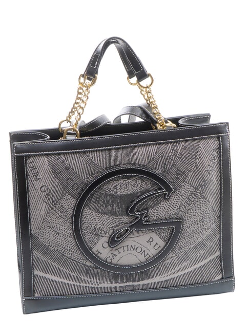 PLANETARIUM Borsa a spalla / a mano monochrom lt grey/ black - Borse Donna