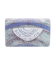 GATTINONI PLANETARIUM Portafoglio medio con flap acquamarine/dk navy - Portafogli Donna - 3
