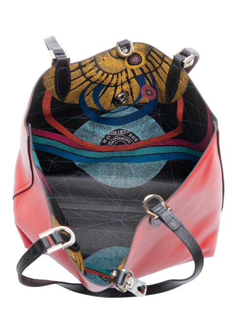 PLANETARIUM Shopper reversibile cherry - Borse Donna