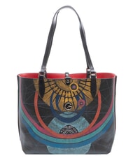 GATTINONI PLANETARIUM Shopper reversibile cherry - Borse Donna - 5
