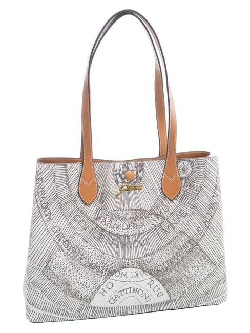 PLANETARIUM Borsa shopper a spalla ink sepia/lt tan - Borse Donna