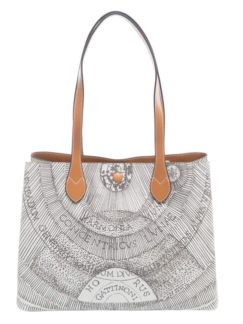 PLANETARIUM Borsa shopper a spalla ink sepia/lt tan - Borse Donna
