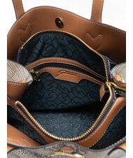 GATTINONI PLANETARIUM Borsa shopper a spalla ink sepia/lt tan - Borse Donna - 5