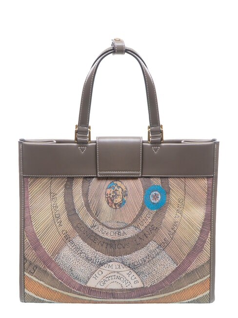 PLANETARIUM Borsa a mano, con tracolla wild watercolor/ dk taupe - Borse Donna