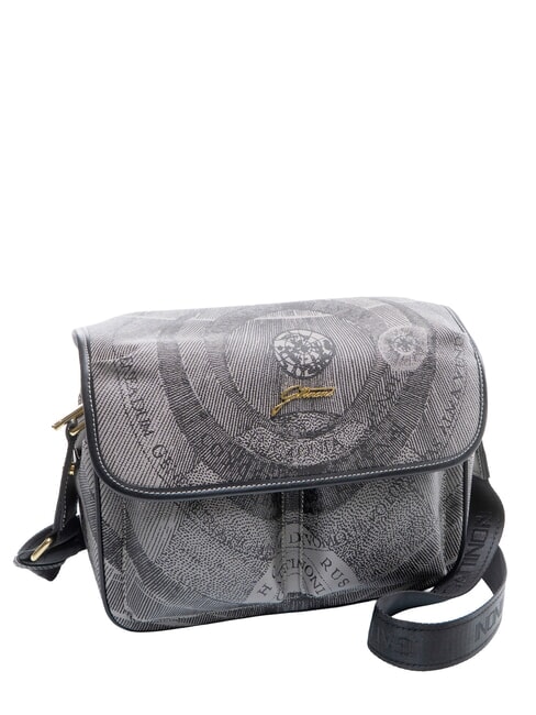 PLANETARIUM Borsa a tracolla monochrom lt grey/ black - Borse Donna