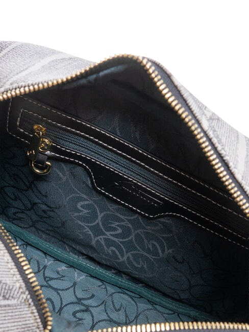 PLANETARIUM Borsa a tracolla monochrom lt grey/ black - Borse Donna