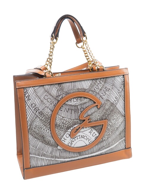 PLANETARIUM Borsa a spalla / a mano ink sepia/lt tan - Borse Donna