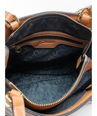 GATTINONI PLANETARIUM Borsa a spalla / a mano ink sepia/lt tan - Borse Donna - 5