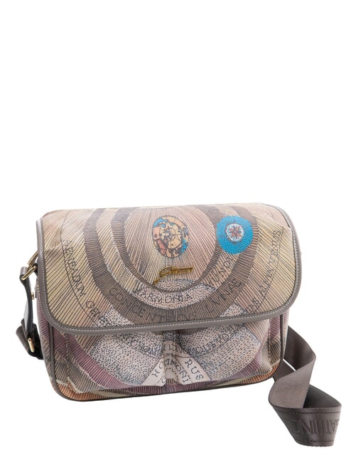 PLANETARIUM Borsa a tracolla wild watercolor/ dk taupe - Borse Donna