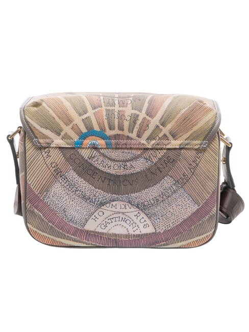 PLANETARIUM Borsa a tracolla wild watercolor/ dk taupe - Borse Donna