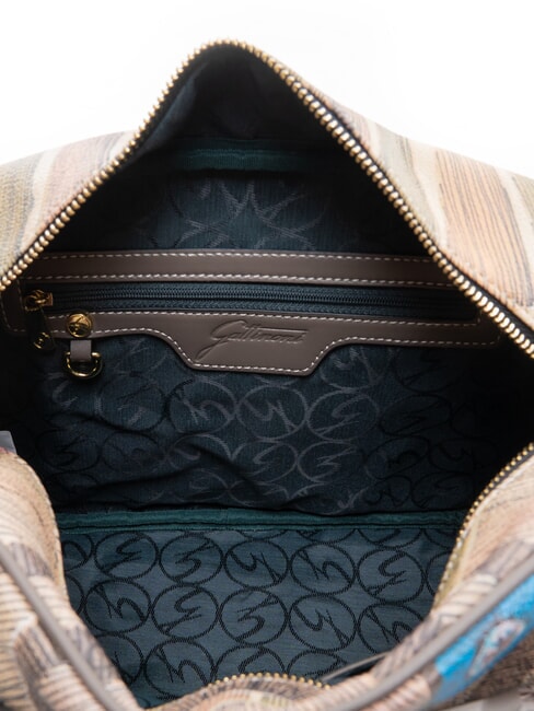 PLANETARIUM Borsa a tracolla wild watercolor/ dk taupe - Borse Donna