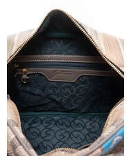 GATTINONI PLANETARIUM Borsa a tracolla wild watercolor/ dk taupe - Borse Donna - 5