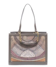 GATTINONI PLANETARIUM Borsa a spalla / a mano wild watercolor/ dk taupe - Borse Donna - 3