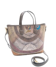 GATTINONI PLANETARIUM Shopper a mano, con tracolla wild watercolor/ dk taupe - Borse Donna - 2