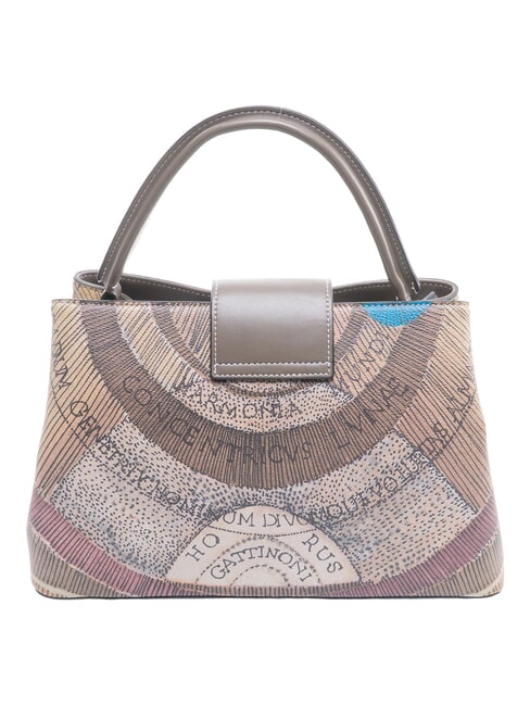PLANETARIUM Borsa a mano, con tracolla wild watercolor/ dk taupe - Borse Donna