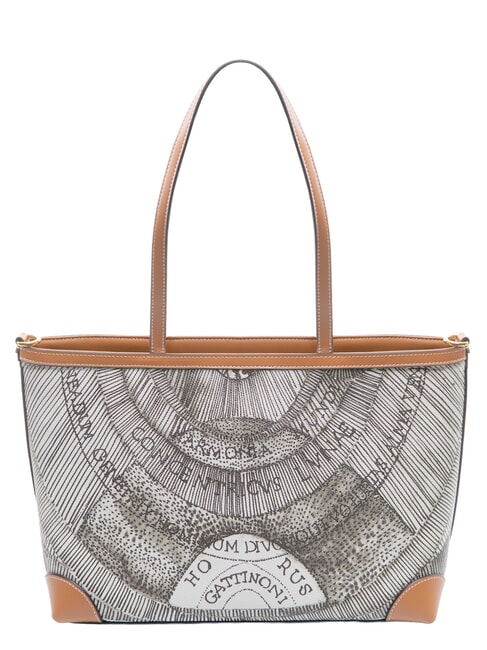 PLANETARIUM Shopping Bag ink sepia/lt tan - Borse Donna