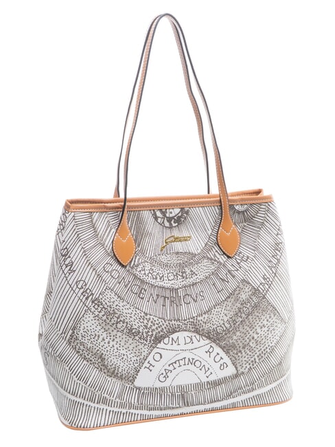 PLANETARIUM Borsa shopping media ink sepia/lt tan - Borse Donna