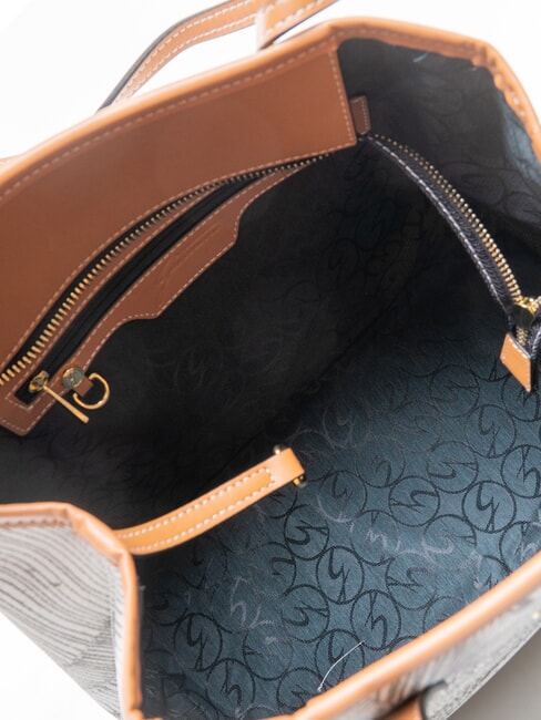 PLANETARIUM Borsa shopping media ink sepia/lt tan - Borse Donna