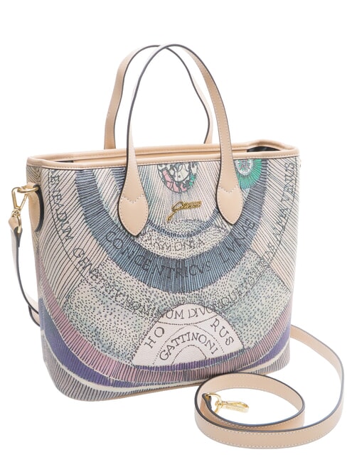 PLANETARIUM Shopper a mano, con tracolla watercolor/beige - Borse Donna