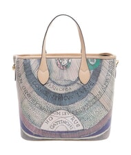 GATTINONI PLANETARIUM Shopper a mano, con tracolla watercolor/beige - Borse Donna - 4