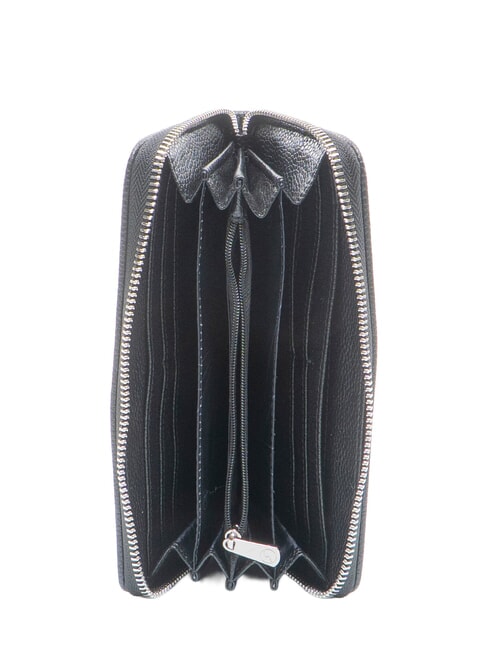 PLANETARIUM Portafoglio grande zip around planet.black print - Portafogli Donna