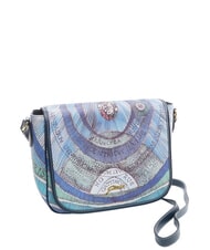 GATTINONI PLANETARIUM Borsa a tracolla con flap acquamarine/dk navy - Borse Donna - 2