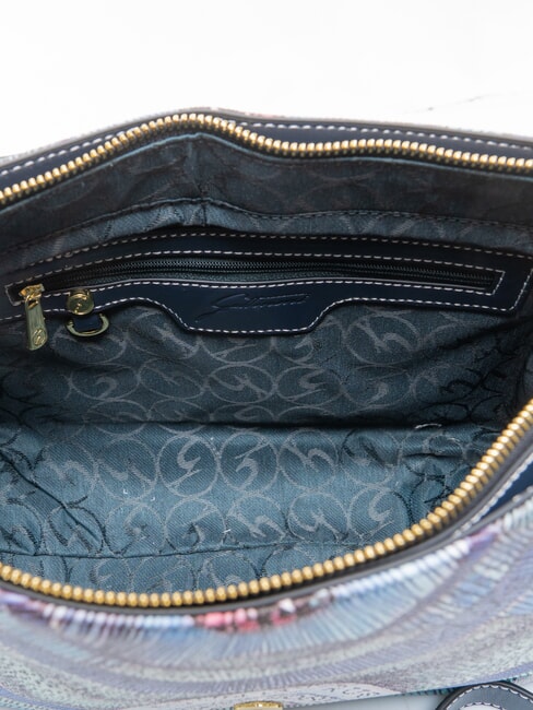 PLANETARIUM Borsa a tracolla con flap acquamarine/dk navy - Borse Donna