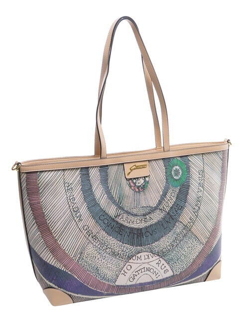 PLANETARIUM Shopper Media watercolor/beige - Borse Donna