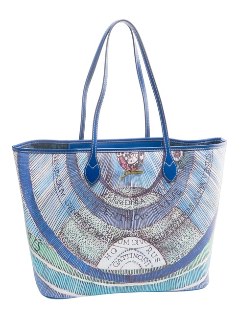 PLANETARIUM Borsa shopping grande acquamarine/navy - Borse Donna