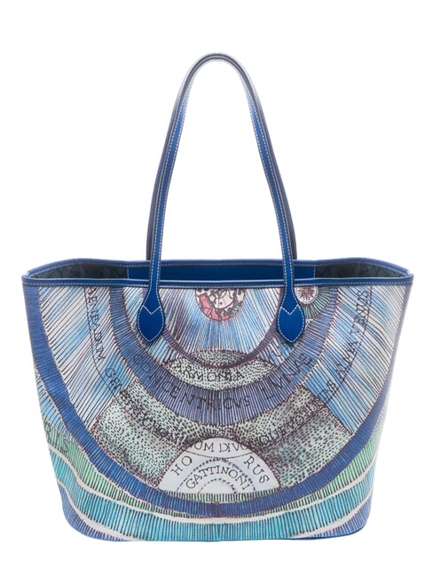 PLANETARIUM Borsa shopping grande acquamarine/navy - Borse Donna