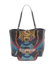 GATTINONI PLANETARIUM Shopper reversibile NERO - Borse Donna - 2