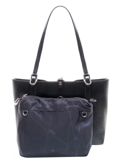 PLANETARIUM Borsa a spalla reversibile NERO - Borse Donna