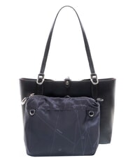 GATTINONI PLANETARIUM Borsa a spalla reversibile NERO - Borse Donna - 6