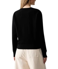 GUESS BASIC TRIANGLE Felpa a girocollo jetbla - Felpe Donna - 2