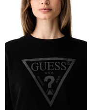 GUESS BASIC TRIANGLE Felpa a girocollo jetbla - Felpe Donna - 4